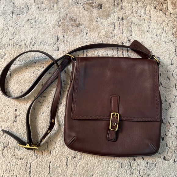 Coach Vintage Legacy Brown Leather Adjustable Crossbody - EUC - Picture 16 of 16